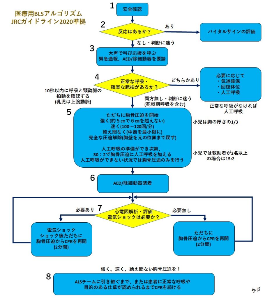 AHAガイドライン2020 BLSの主要な変更点 | BLSやACLSの救命救急講習 